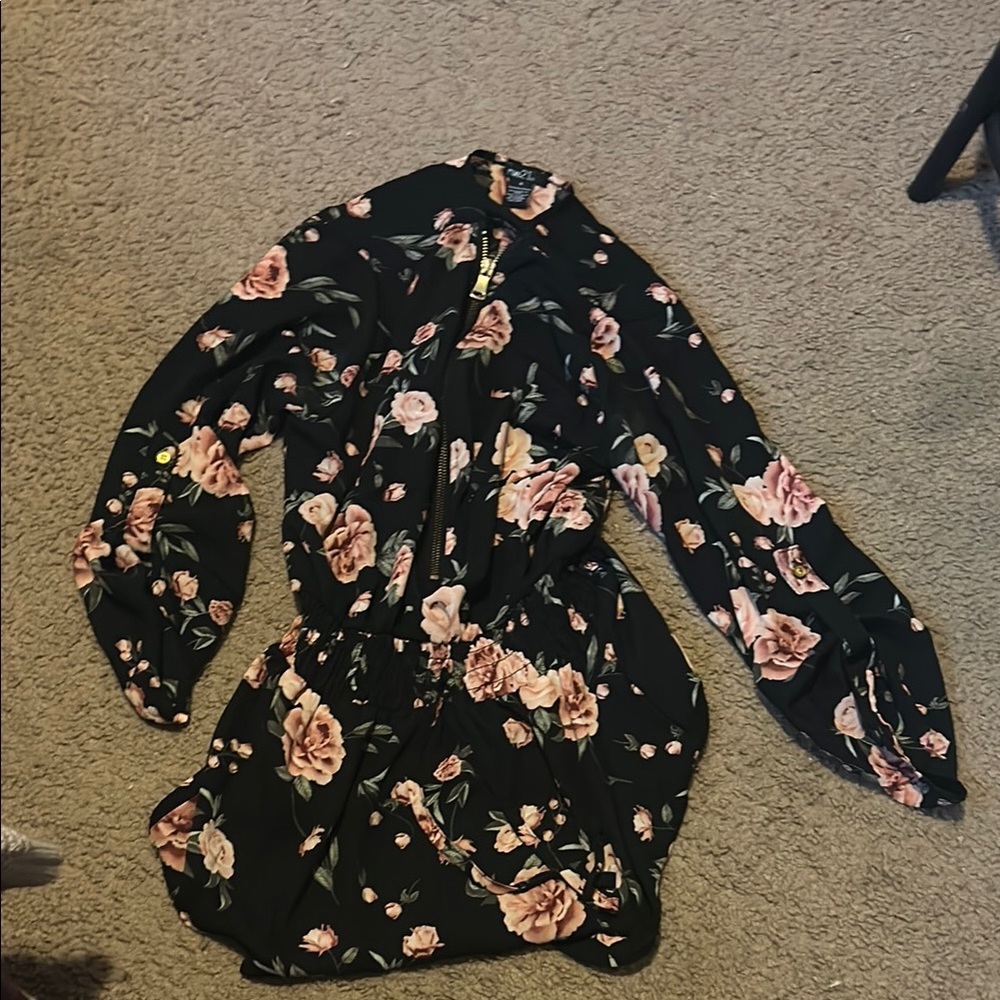 Floral Long Sleeve Dress
